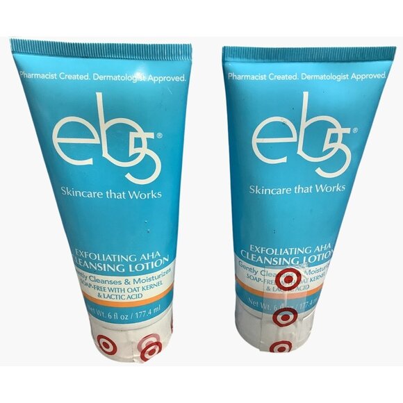 2 Eb5 Exfoliating AHA Cleansing Lotion 6 Oz Nourishing Glowing Skin - Picture 3 of 4